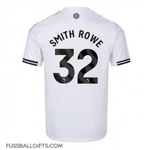 Fulham Emile Smith Rowe #32 Fußballbekleidung Heimtrikot 2025-26 Kurzarm